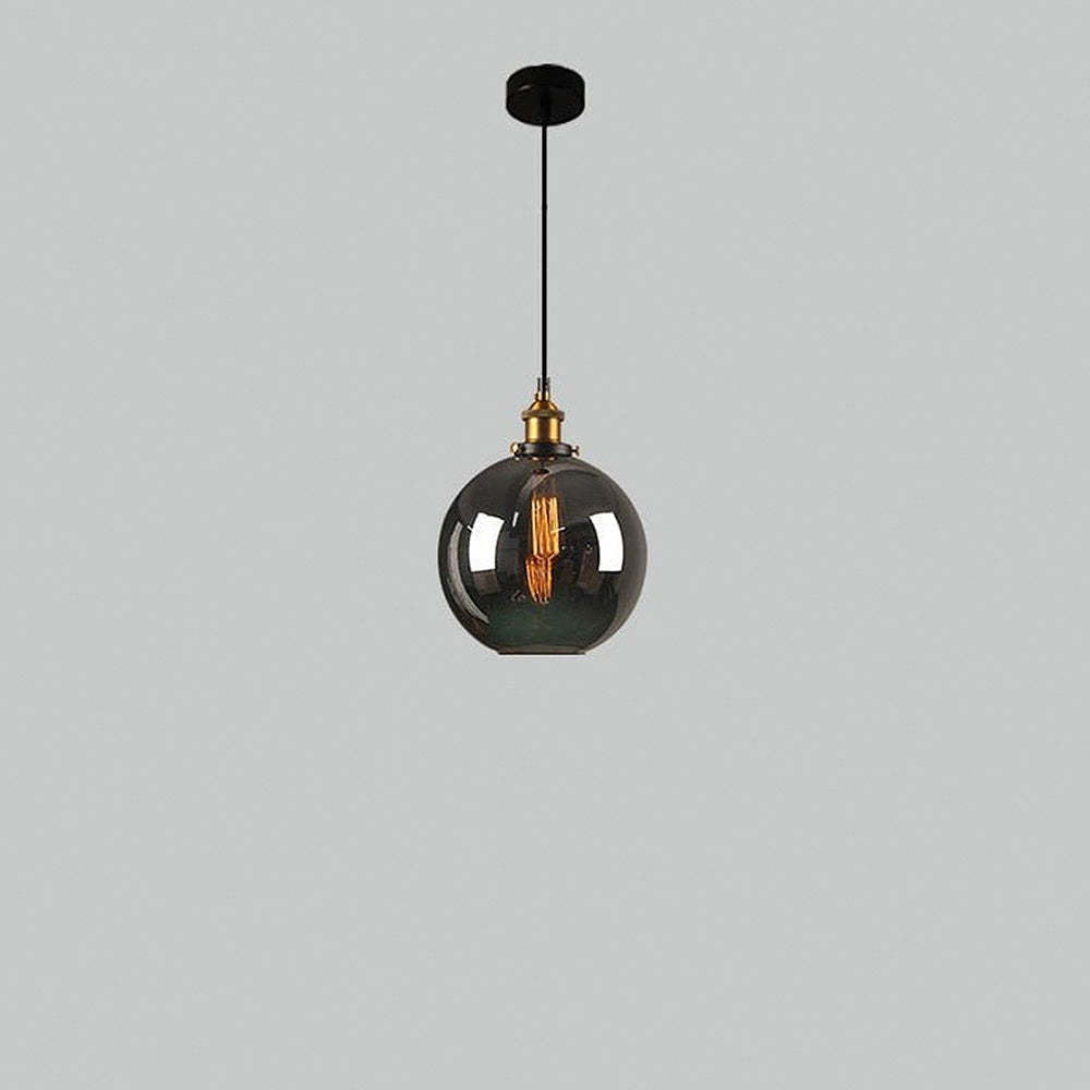 Retro Personalized Clear Glass Pendant Light -Homdiy