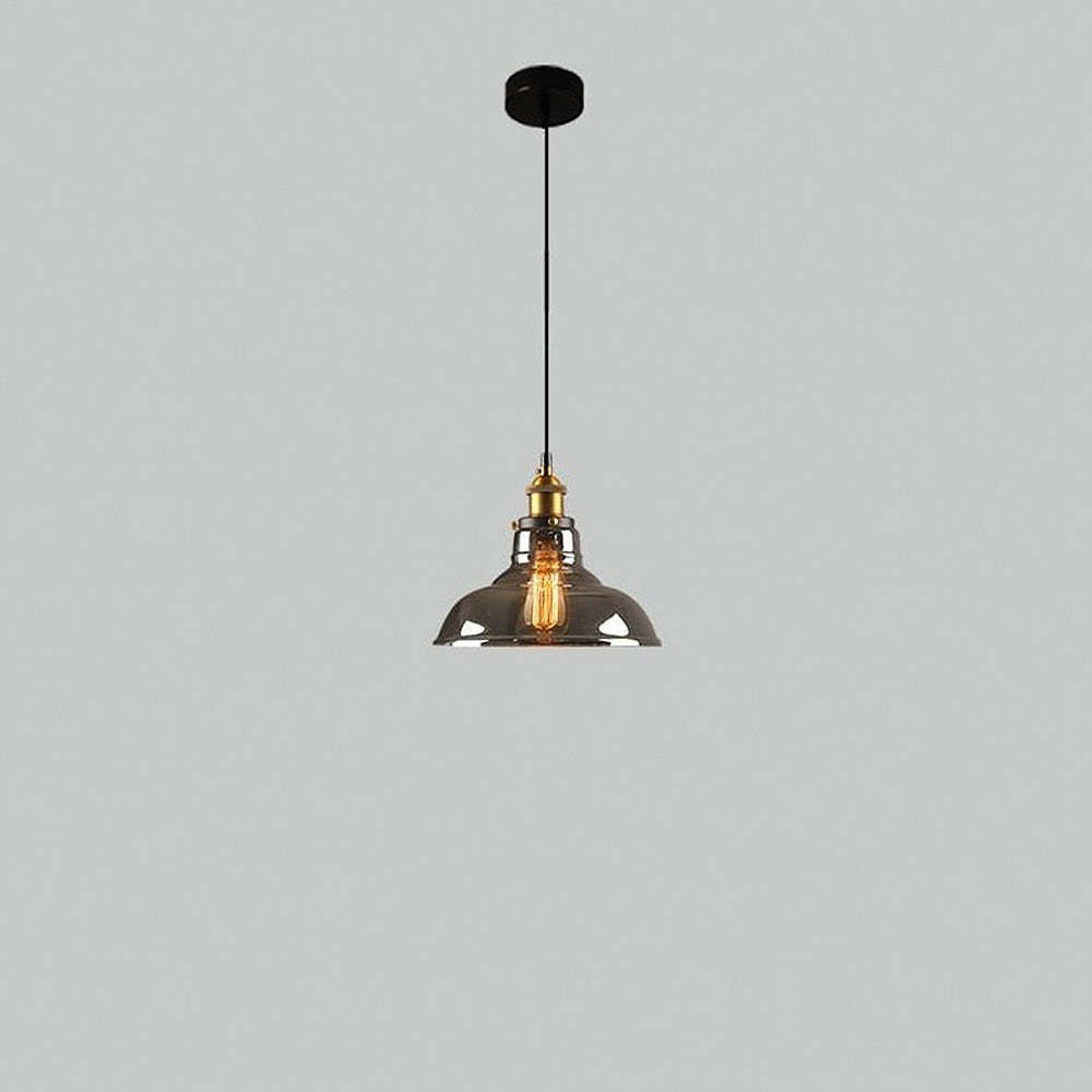 Retro Personalized Clear Glass Pendant Light -Homdiy