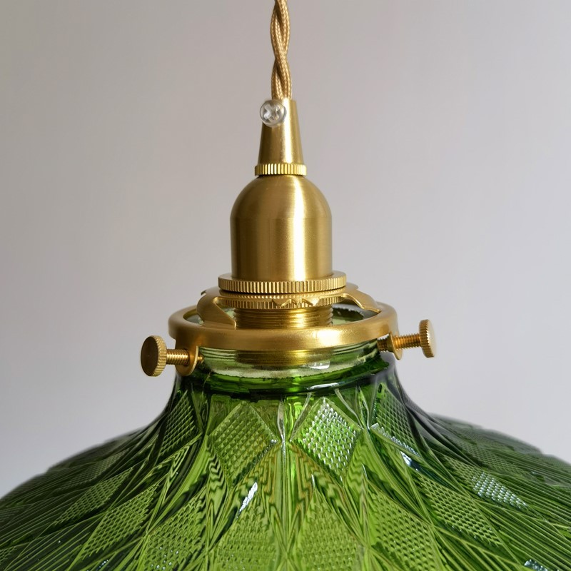 Medieval Elegance Glass Clear Pendant Light -Homdiy