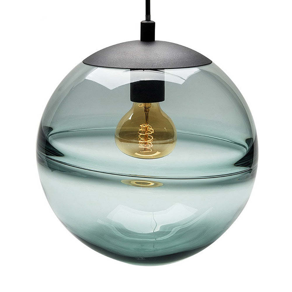 Minimalist Orb Clear Glass Pendant Light -Homdiy