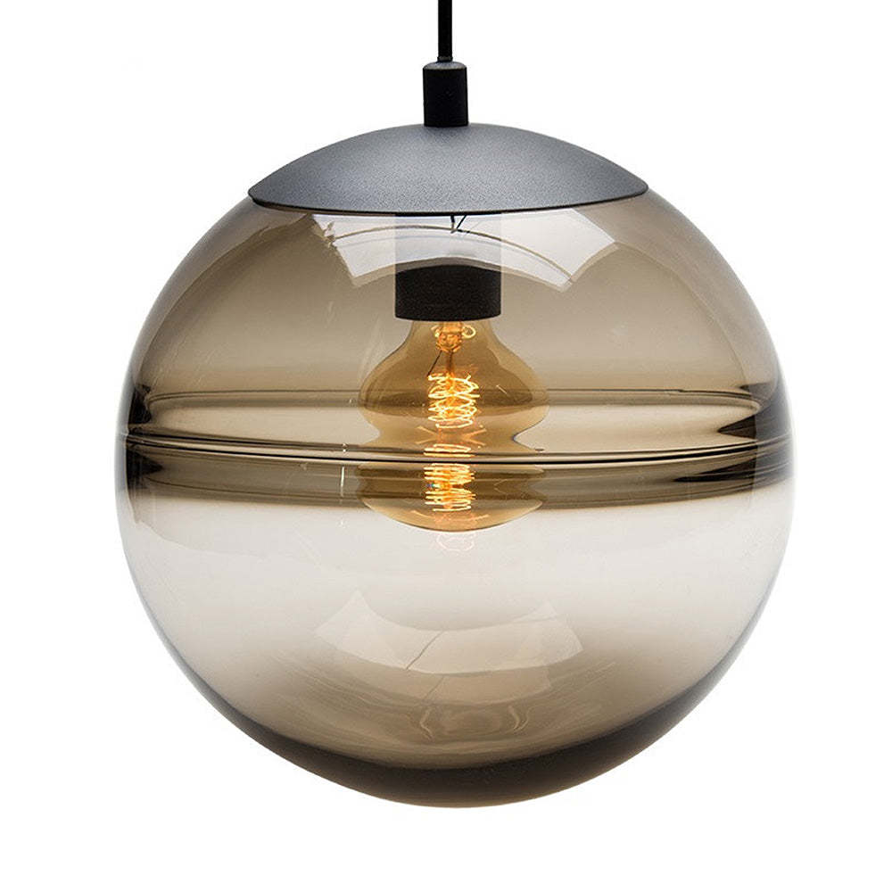 Minimalist Orb Clear Glass Pendant Light -Homdiy