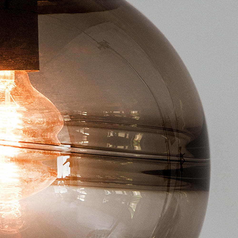 Minimalist Orb Clear Glass Pendant Light -Homdiy