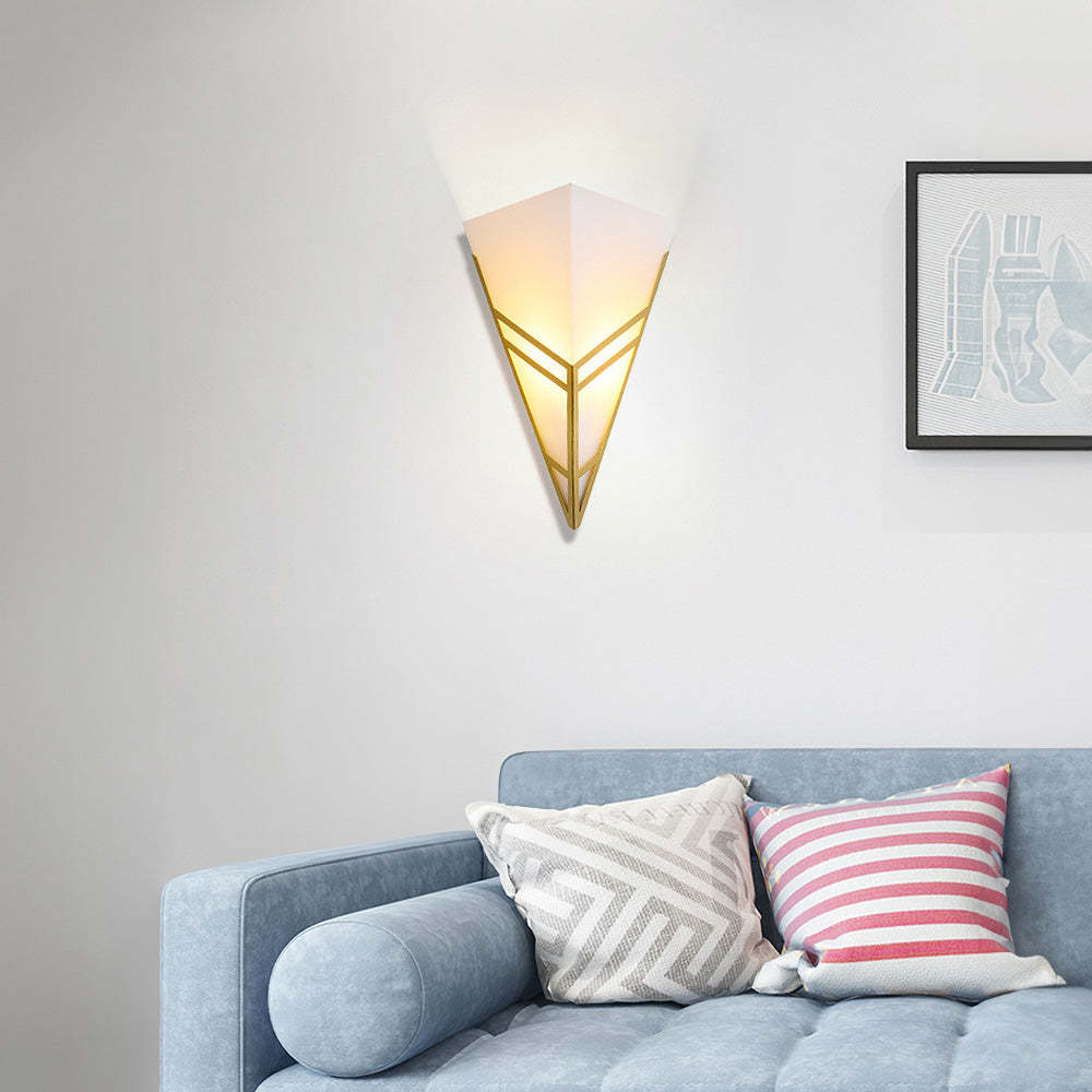 Creative Geometric Triangle Wall Light -Homdiy