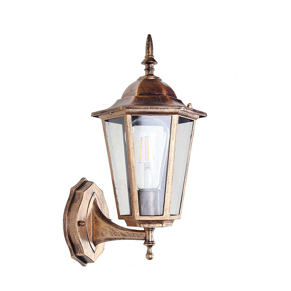 Vintage Clear Outdoor Classic Wall Light -Homdiy