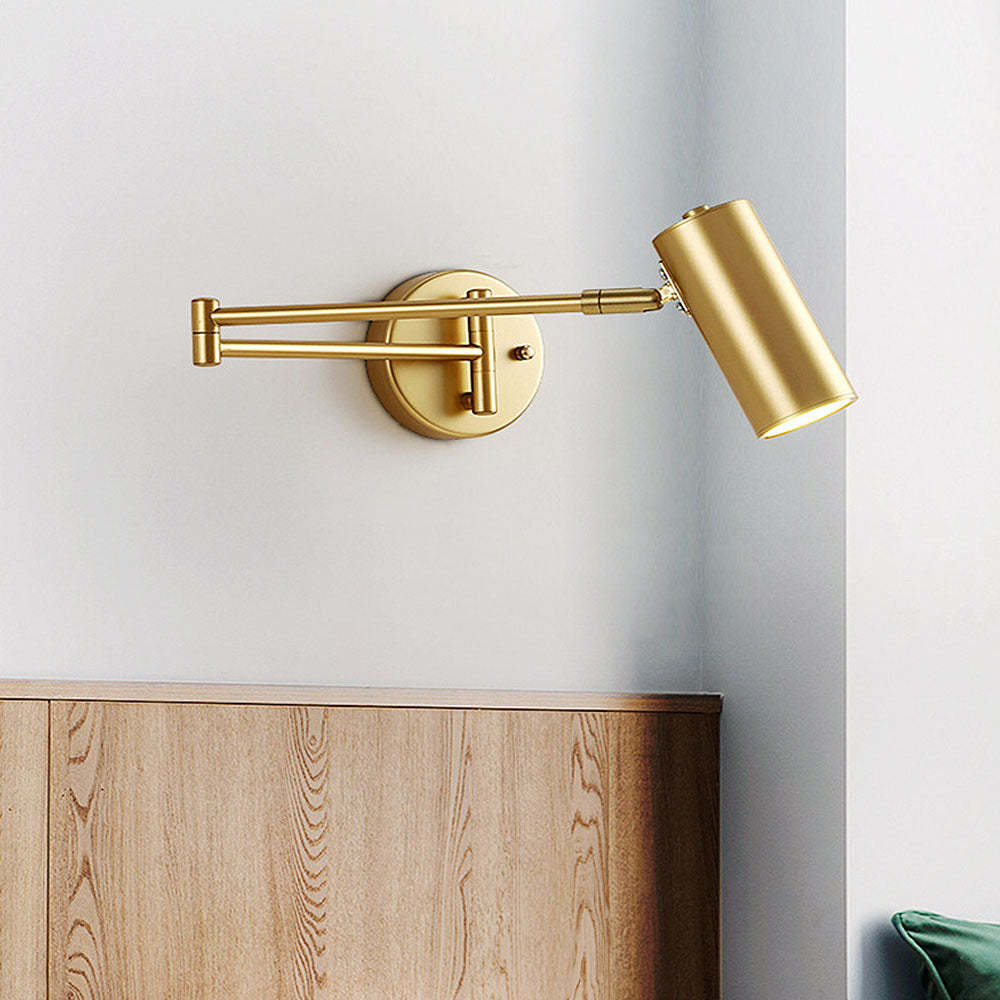 Modern Adjustable Metal Wall Light -Homdiy