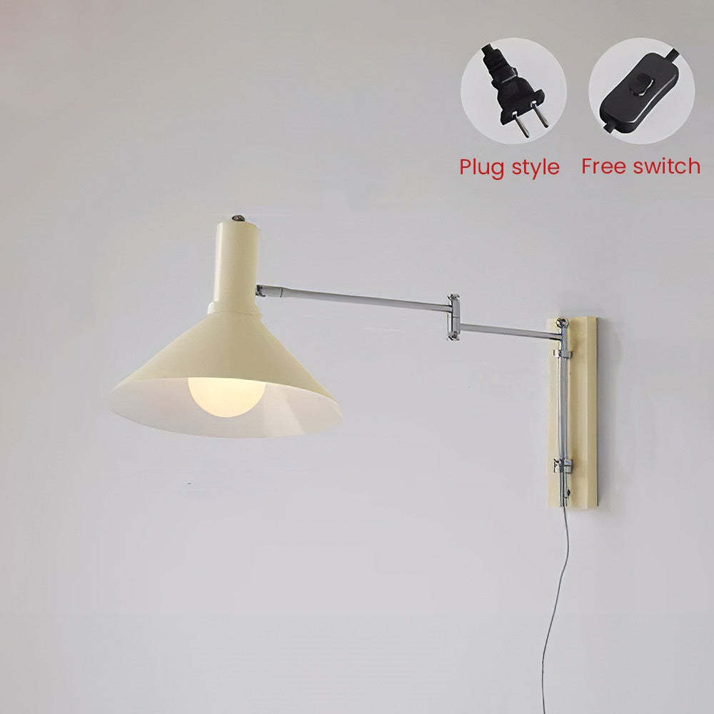 Bauhaus Simple Rotatable Stained Wall Light -Homdiy