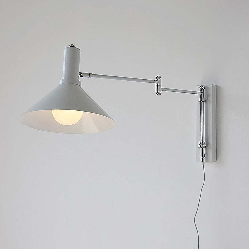 Homdiy Wall Light Bauhaus Simple Rotatable Stained Wall Light For