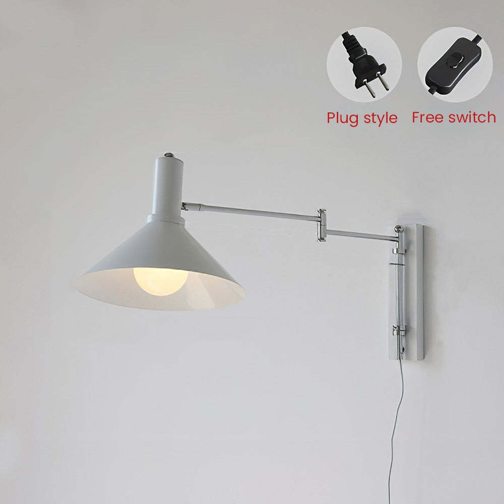 Bauhaus Simple Rotatable Stained Wall Light -Homdiy