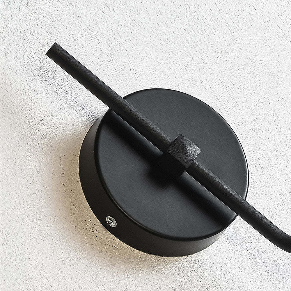 Scandinavian Bedside Glass Ball Wall Light -Homdiy