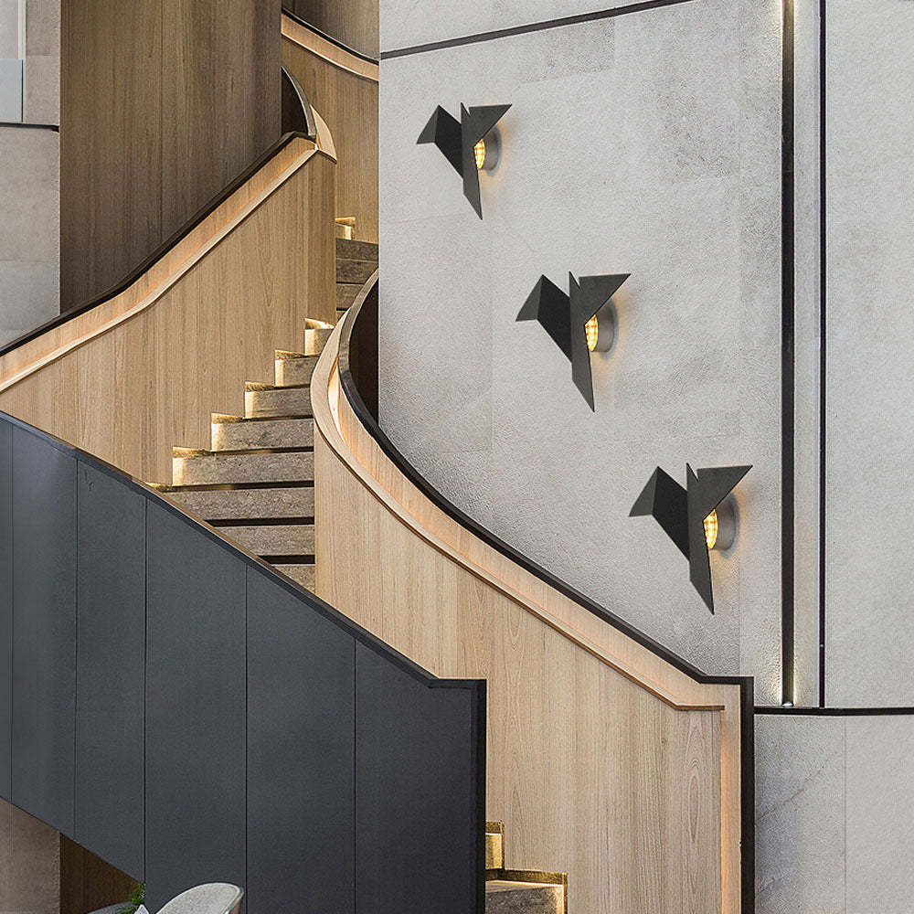 Creative Iron Bird Shape Wall Light -Homdiy