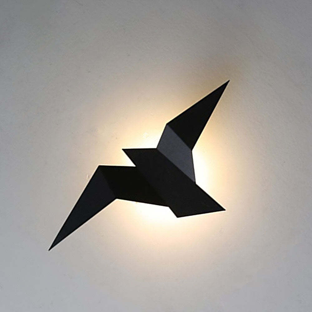 Creative Iron Bird Shape Wall Light -Homdiy