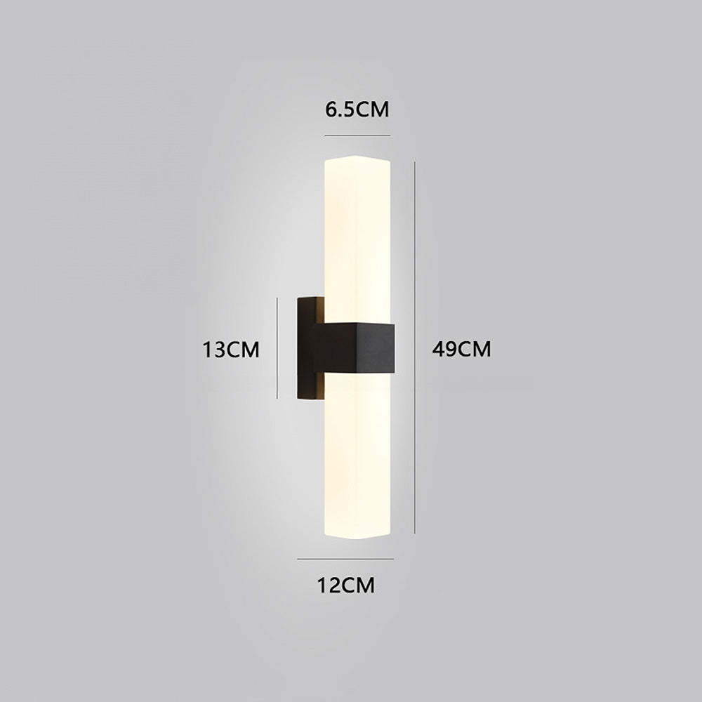 Contemporary Long Prismatic Wall LED Light -Homdiy