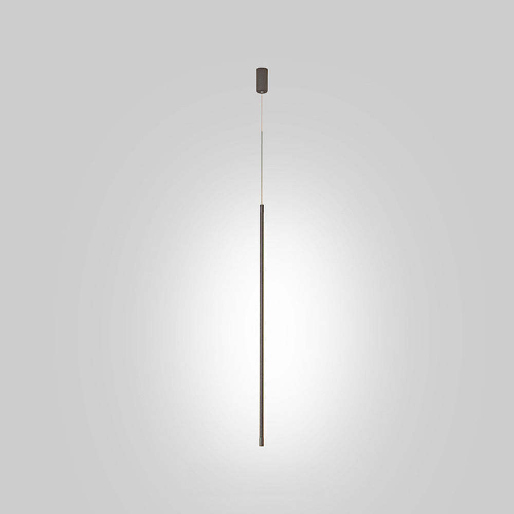 Minimalist Aluminum Long LED Pendant Light -Homdiy