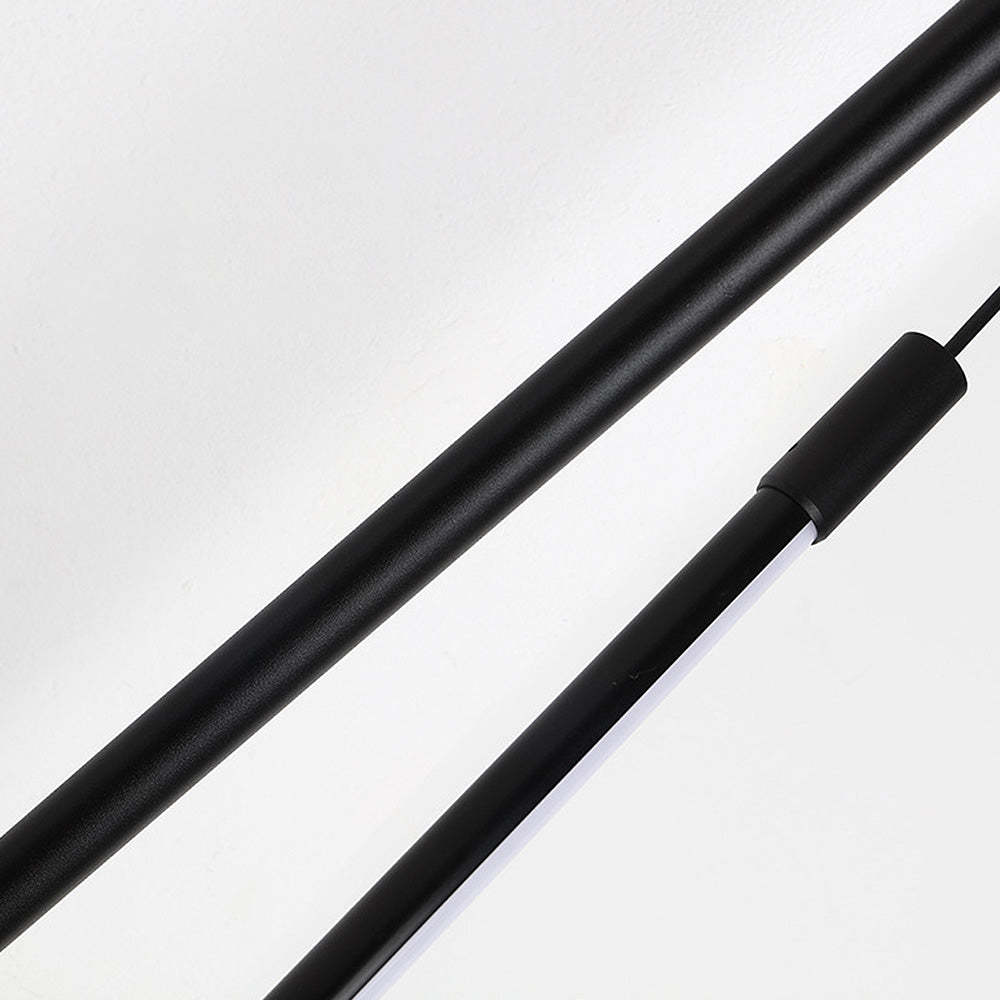 Minimalist Aluminum Long LED Pendant Light -Homdiy