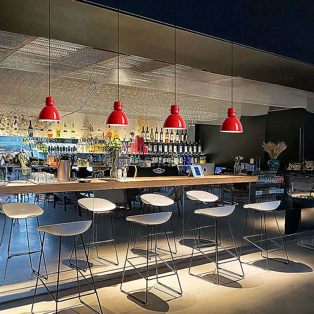 Creative Stained Mini Hat Shape LED Pendant Light -Homdiy