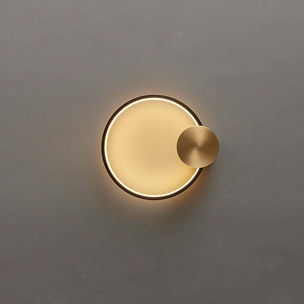 Luxury Simple Circle LED Wall Light -Homdiy