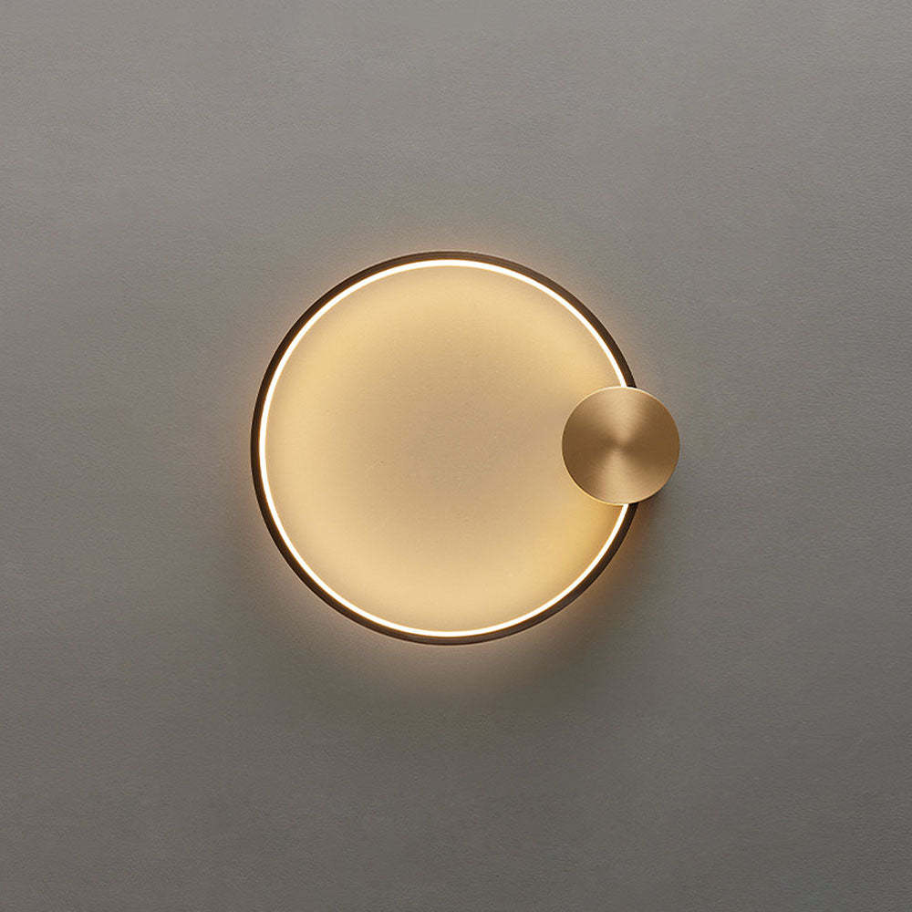 Luxury Simple Circle LED Wall Light -Homdiy