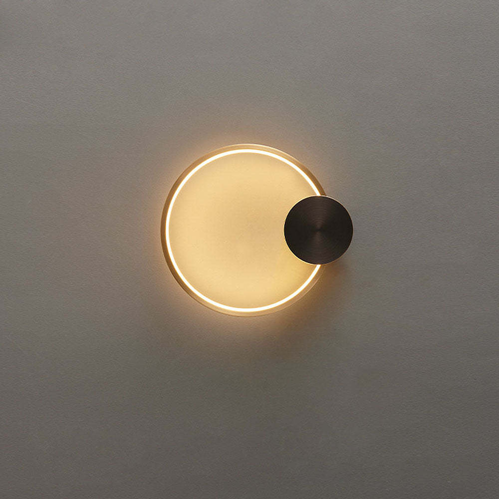 Luxury Simple Circle LED Wall Light -Homdiy