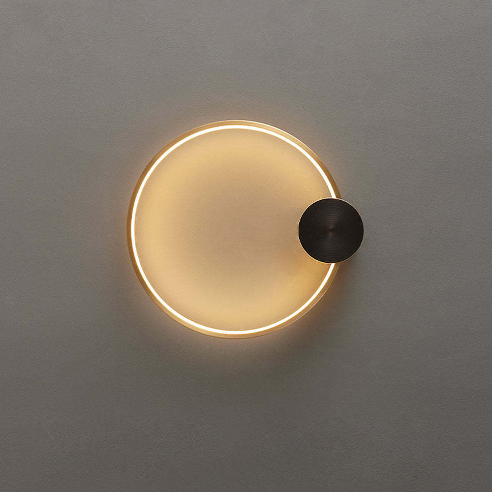 Luxury Simple Circle LED Wall Light -Homdiy
