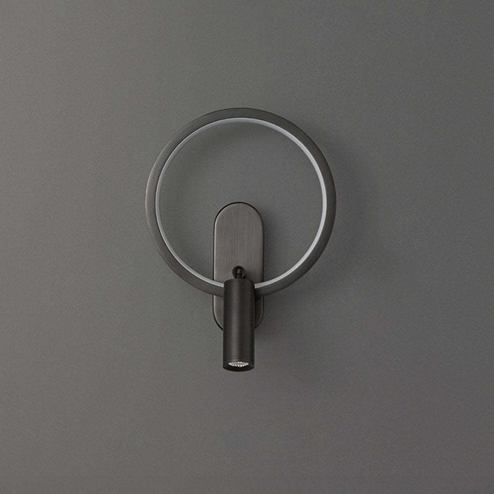 360° Rotation Downlight Round LED Wall Sconces -Homdiy