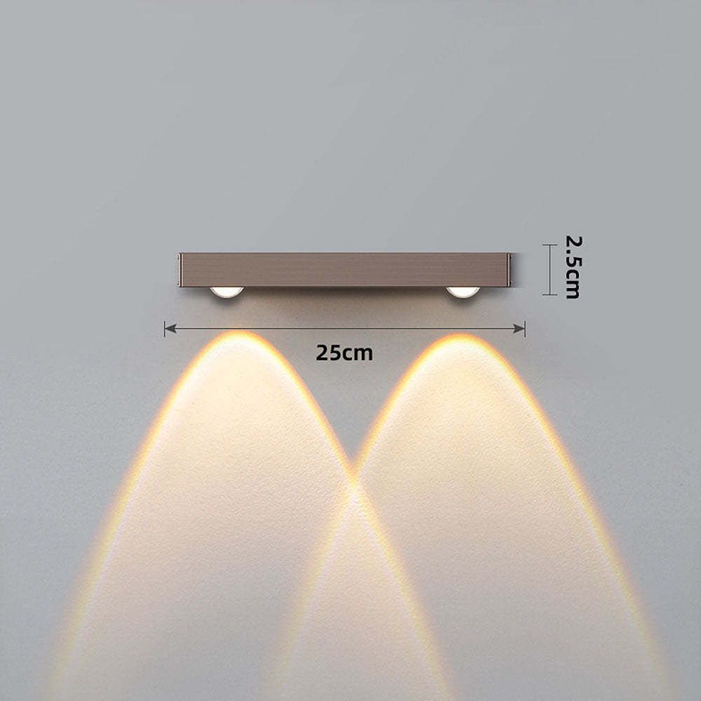 Nordic Long Multi Lights LED Wall Light -Homdiy