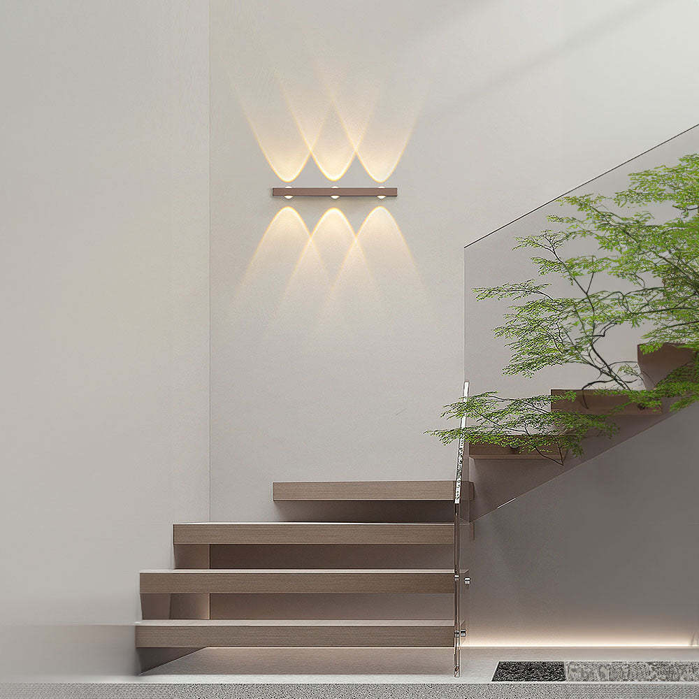 Nordic Long Multi Lights LED Wall Light -Homdiy