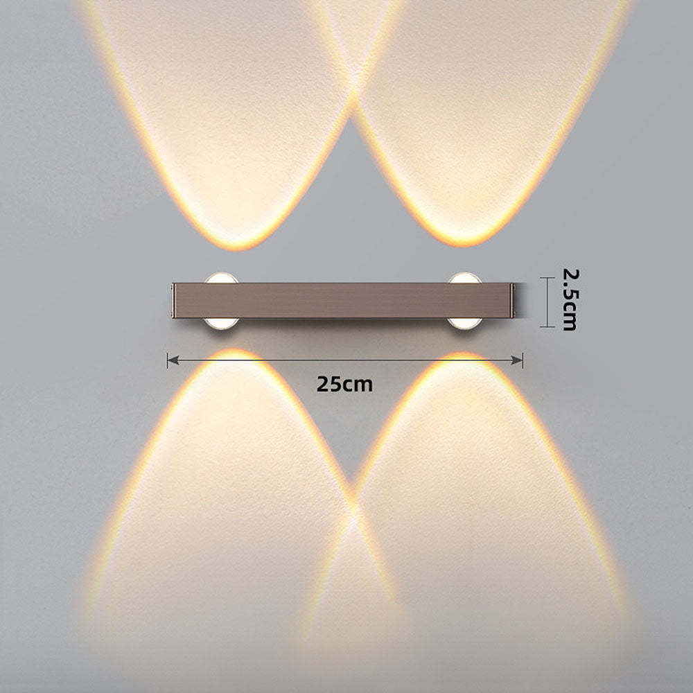 Nordic Long Multi Lights LED Wall Light -Homdiy