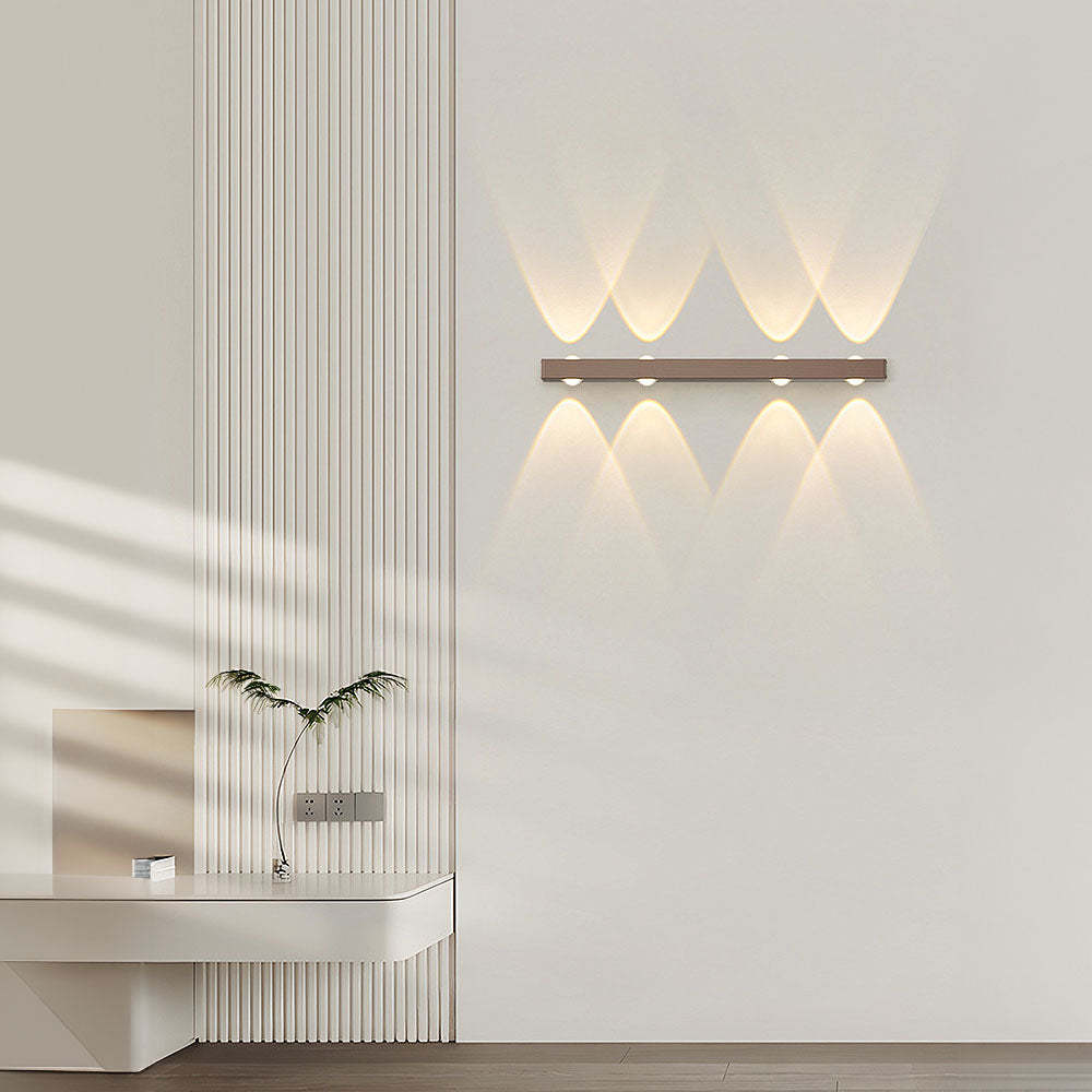 Nordic Long Multi Lights LED Wall Light -Homdiy