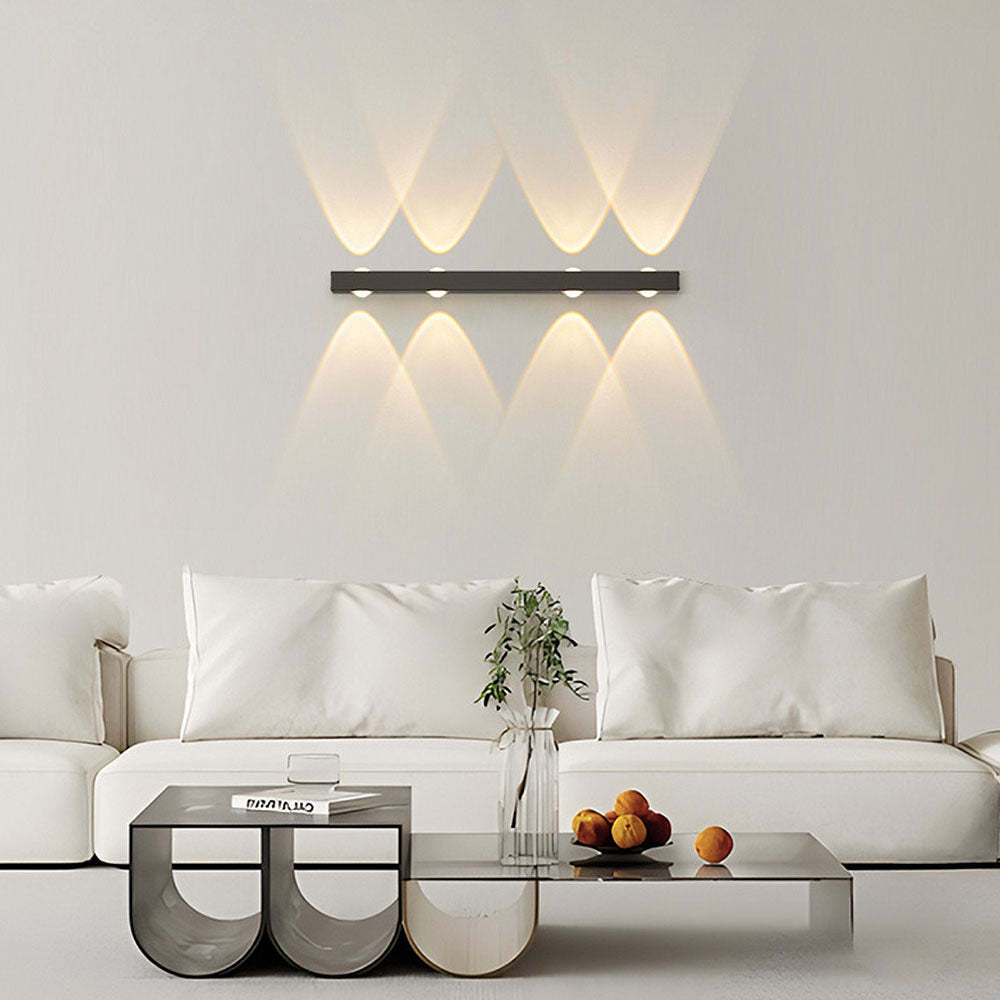Nordic Long Multi Lights LED Wall Light -Homdiy