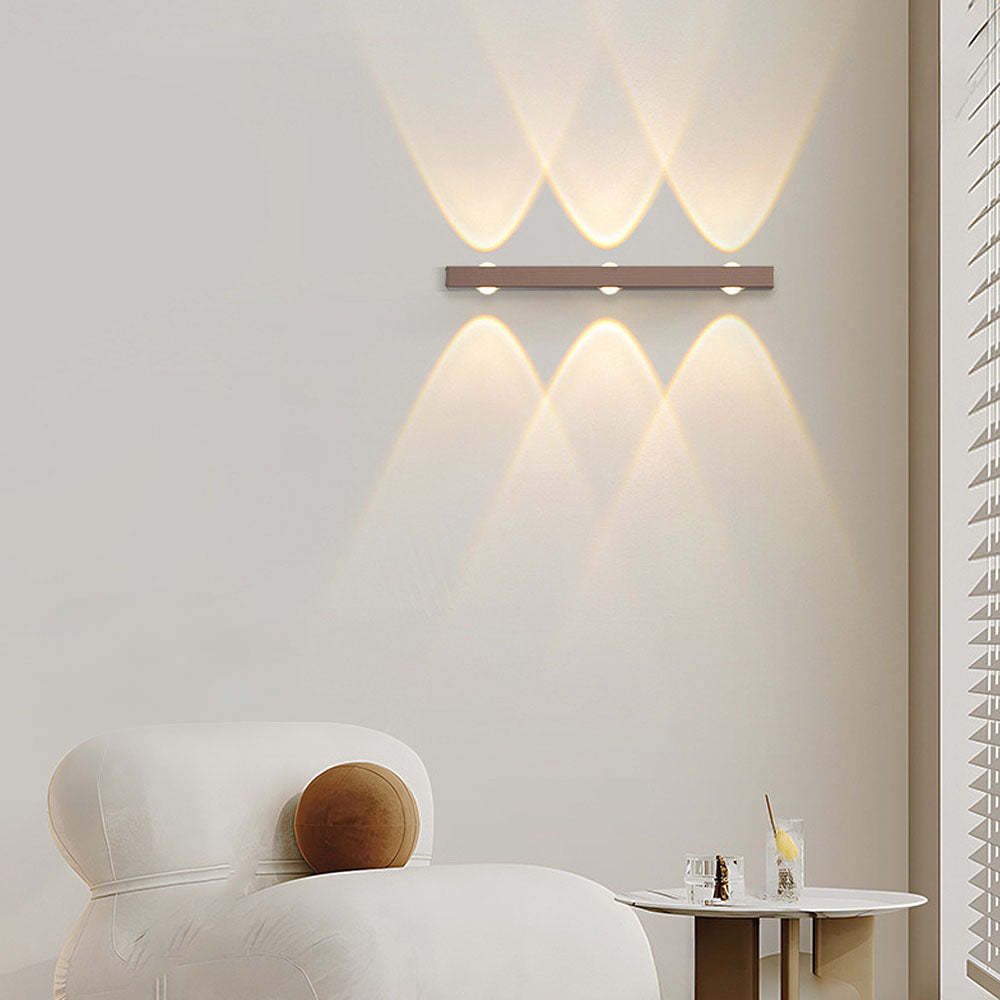 Nordic Long Multi Lights LED Wall Light -Homdiy