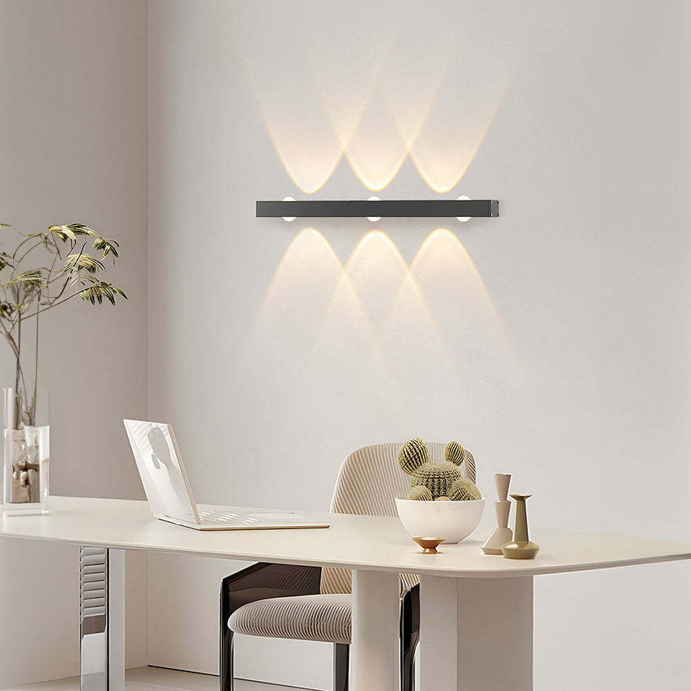Nordic Long Multi Lights LED Wall Light -Homdiy
