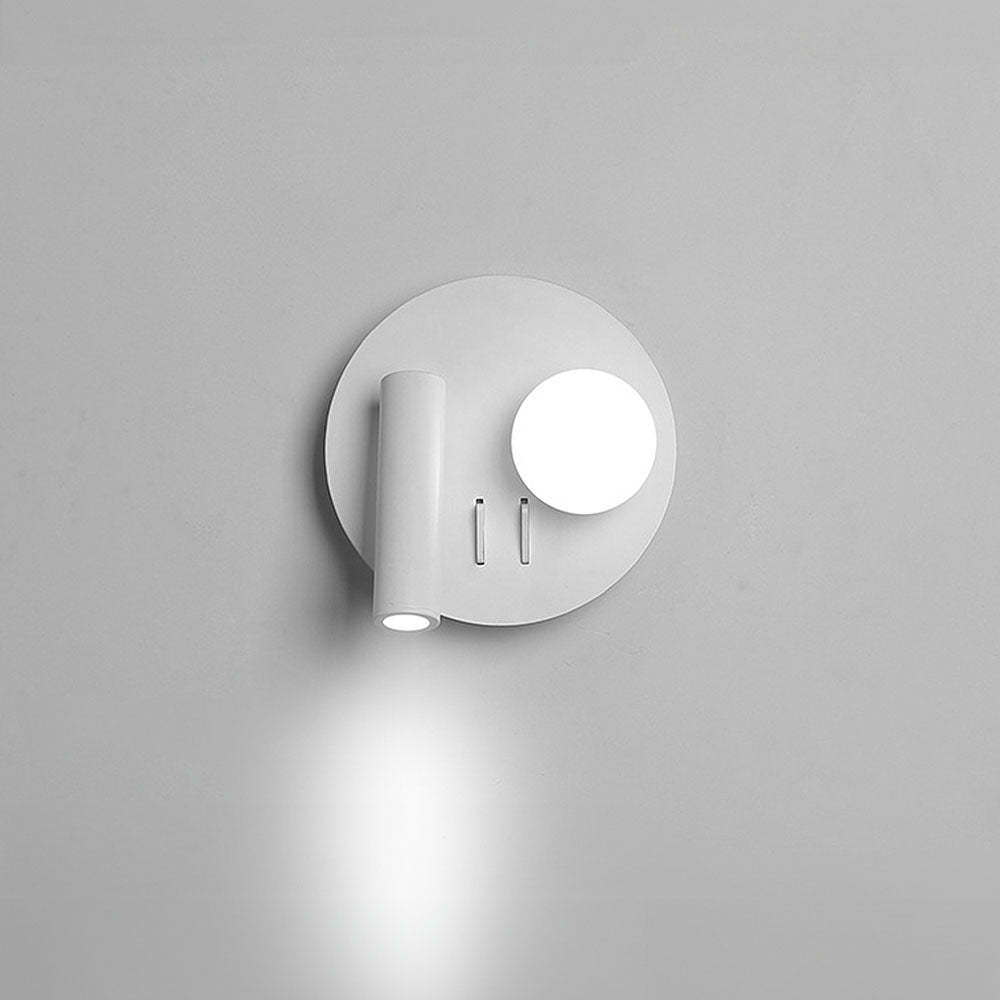 Simple Rotation 2-Lights Downlight Ball LED Wall Sconces -Homdiy