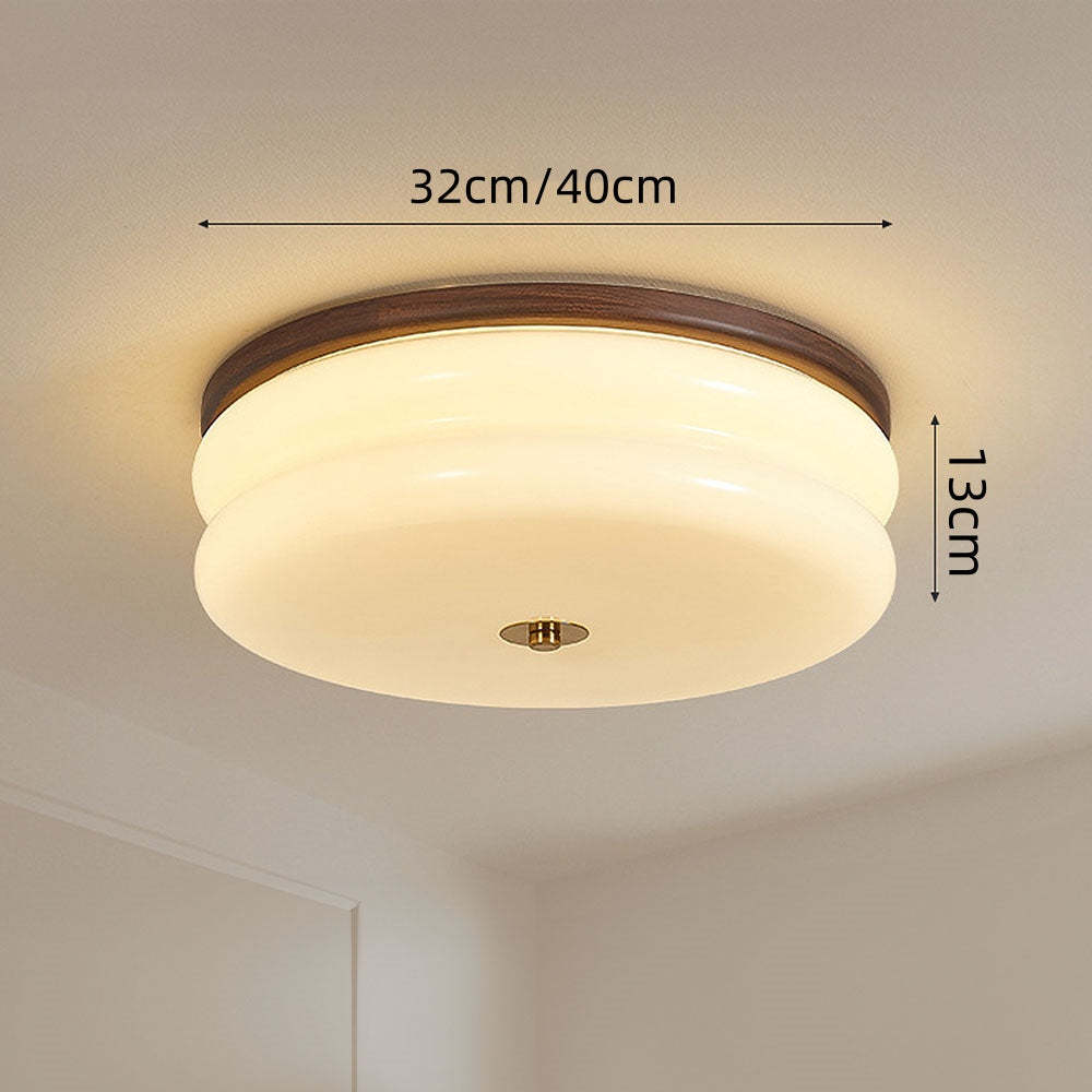 Modern Double Layers LED Bedroom Ceiling Light -Homdiy