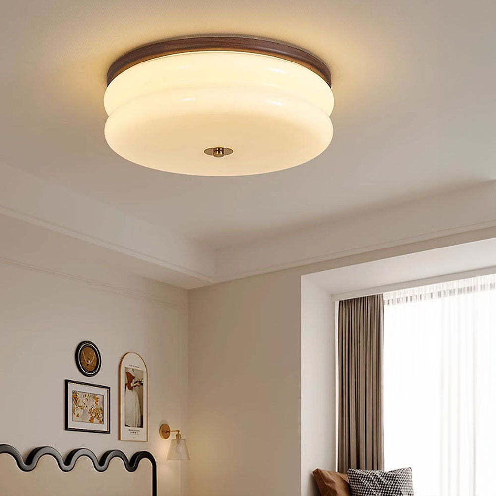 Modern Double Layers LED Bedroom Ceiling Light -Homdiy
