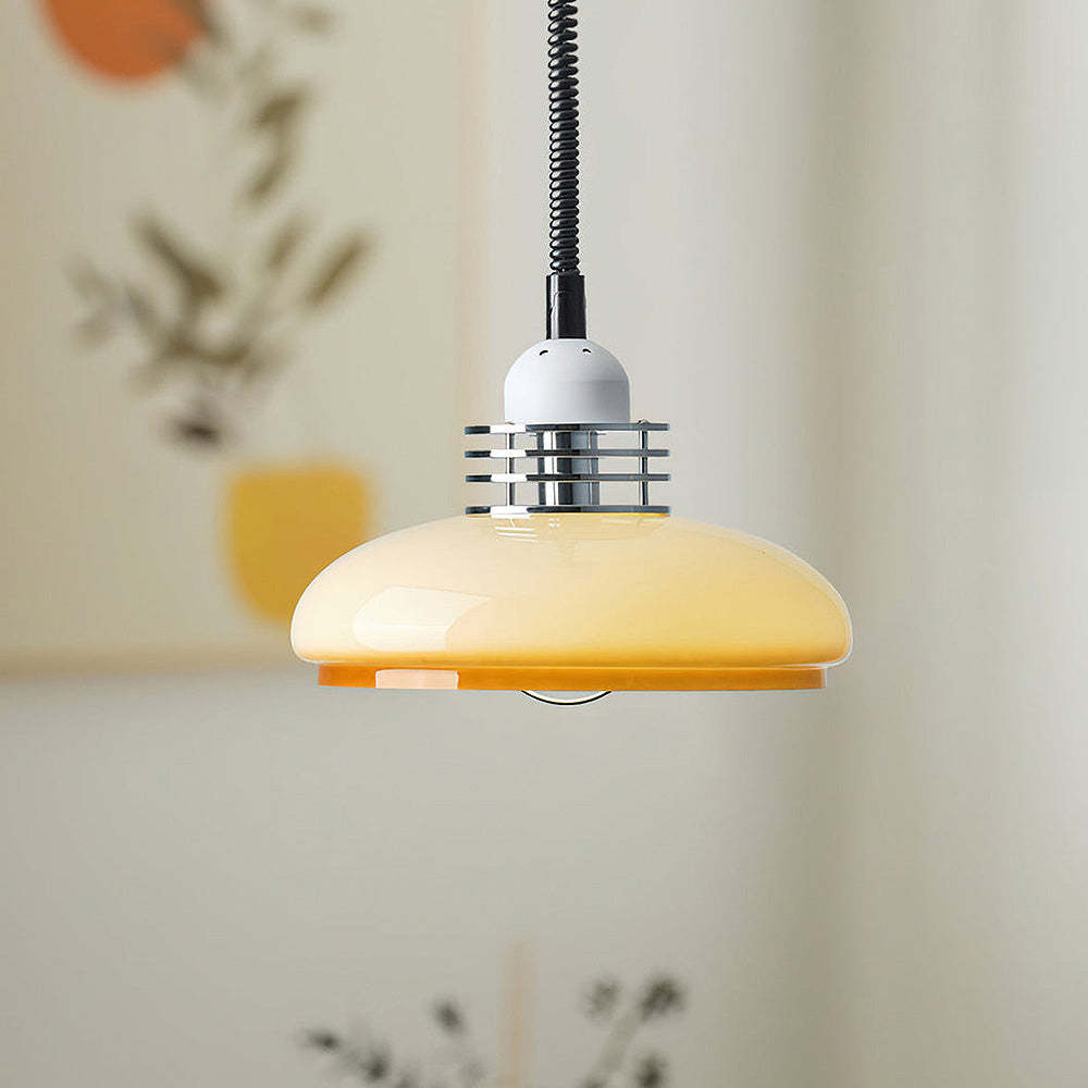 Bauhaus Glass Disc Stylish Pendant Light -Homdiy