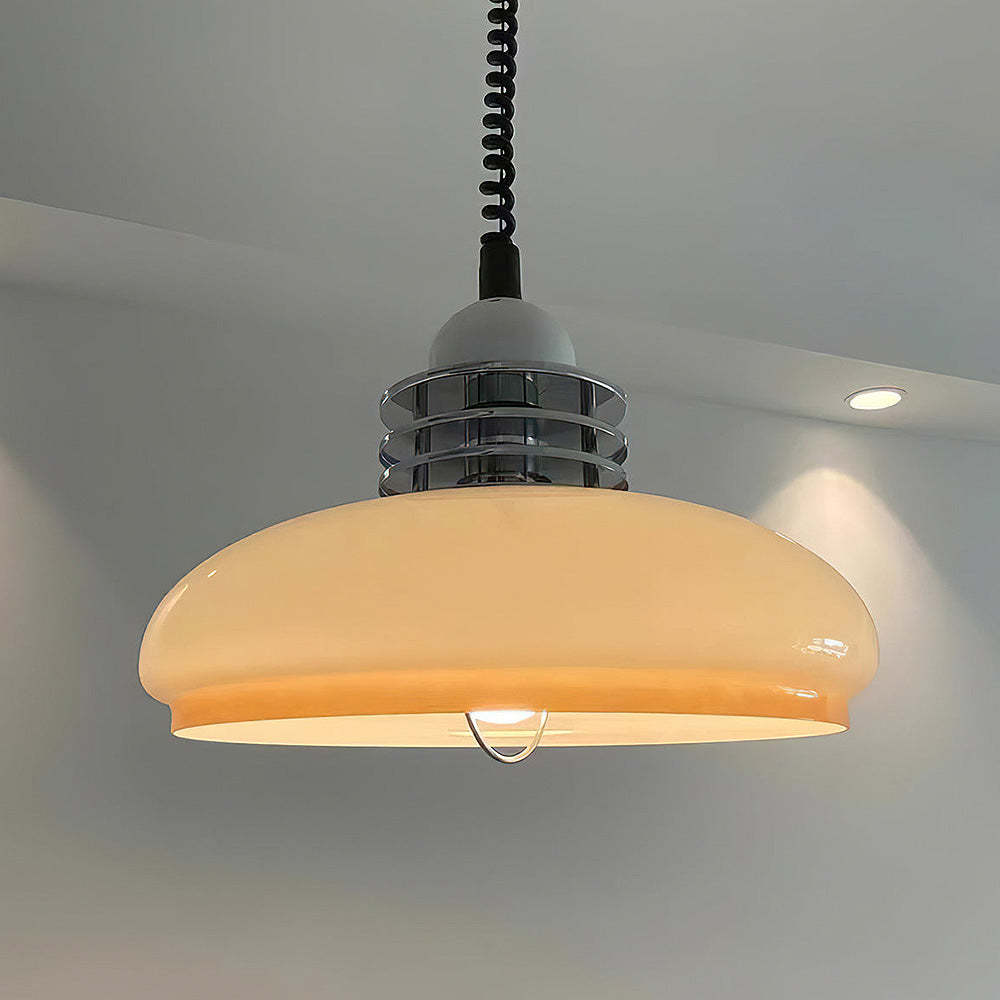 Bauhaus Glass Disc Stylish Pendant Light -Homdiy