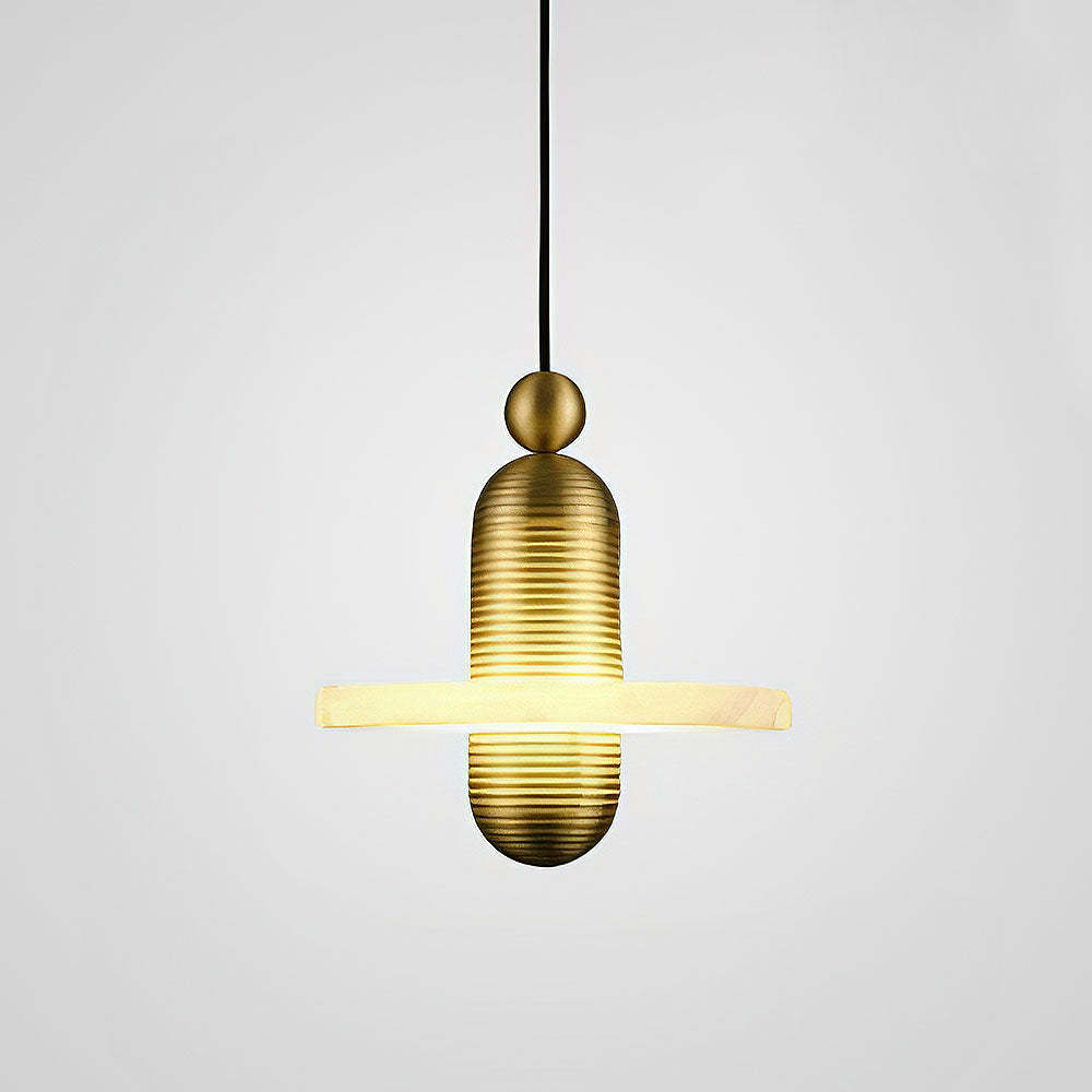 Nordic Luxury Kitchen Island Alabaster Pendant Lights -Homdiy