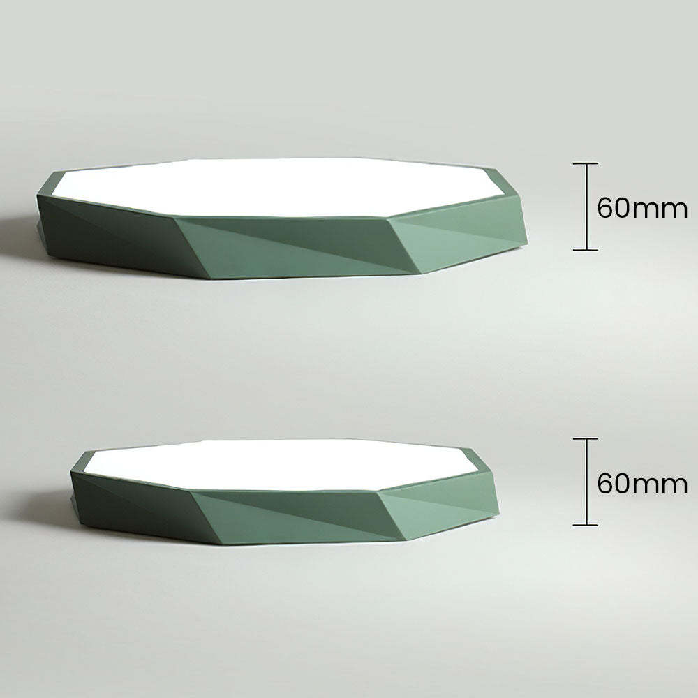 Nordic Colorful Geometry LED Ceiling Light -Homdiy