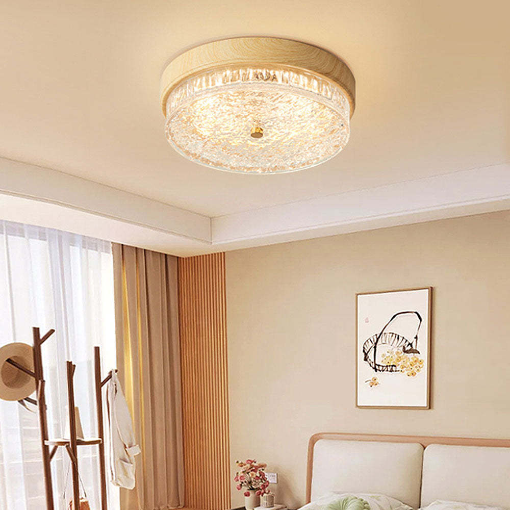 Luxury Glass Shade LED Ceiling Light -Homdiy