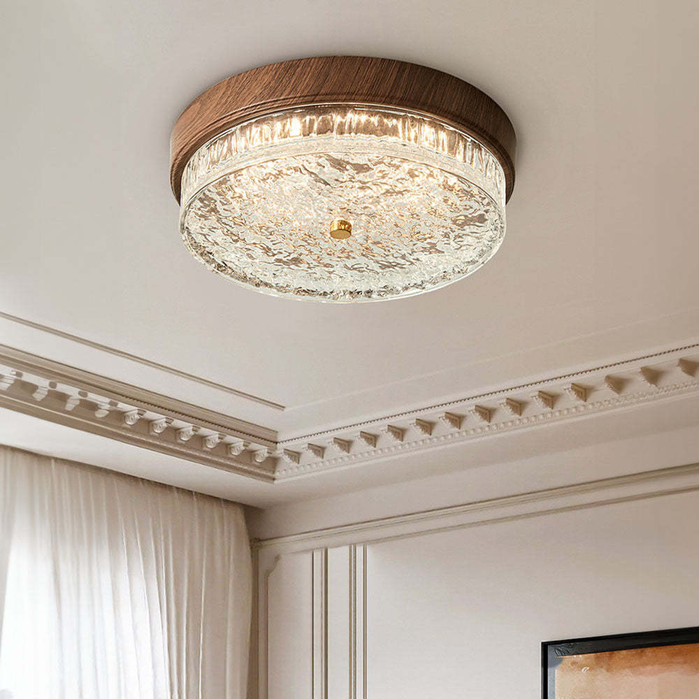Luxury Glass Shade LED Ceiling Light -Homdiy