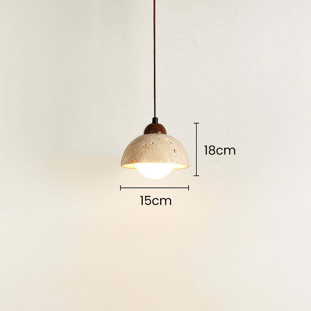 Industrial Natural Stone Mini Pendant Light -Homdiy