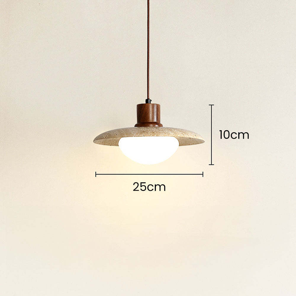 Industrial Natural Stone Mini Pendant Light -Homdiy