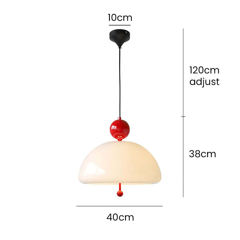 French Retro Creamy White Pendant Lights -Homdiy