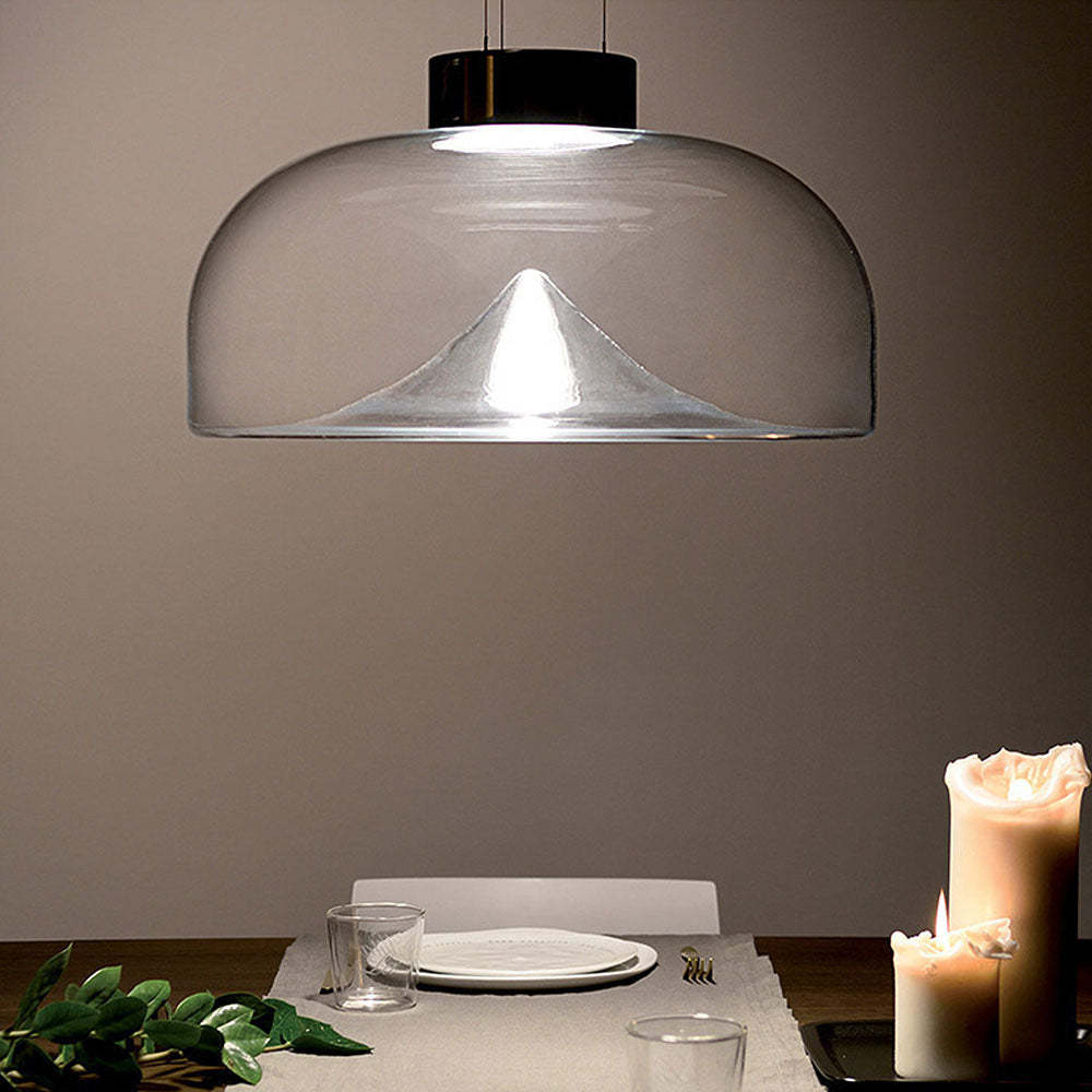 Nordic Clear Stained Small LED Pendant Lights -Homdiy