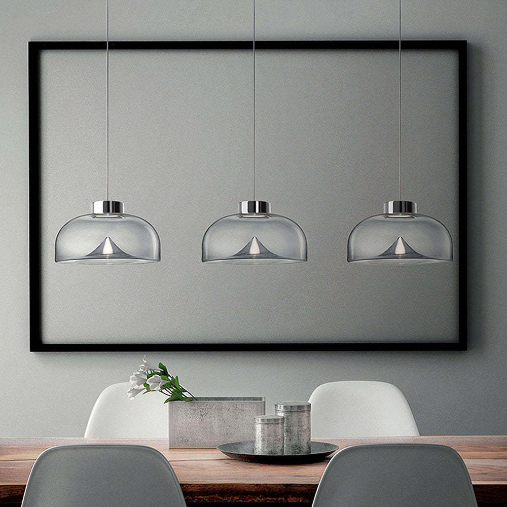 Nordic Clear Stained Small LED Pendant Lights -Homdiy