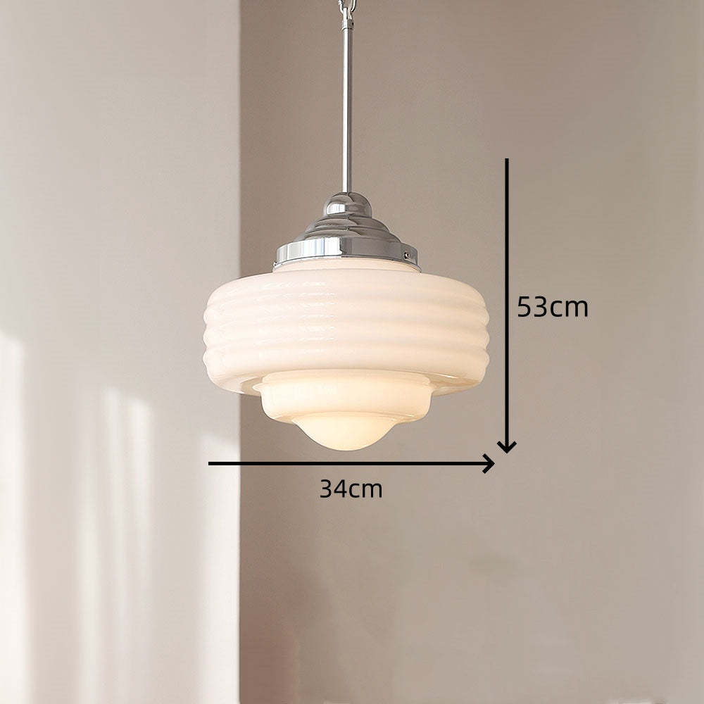 Modern White Multi Layers Pendant Lights -Homdiy