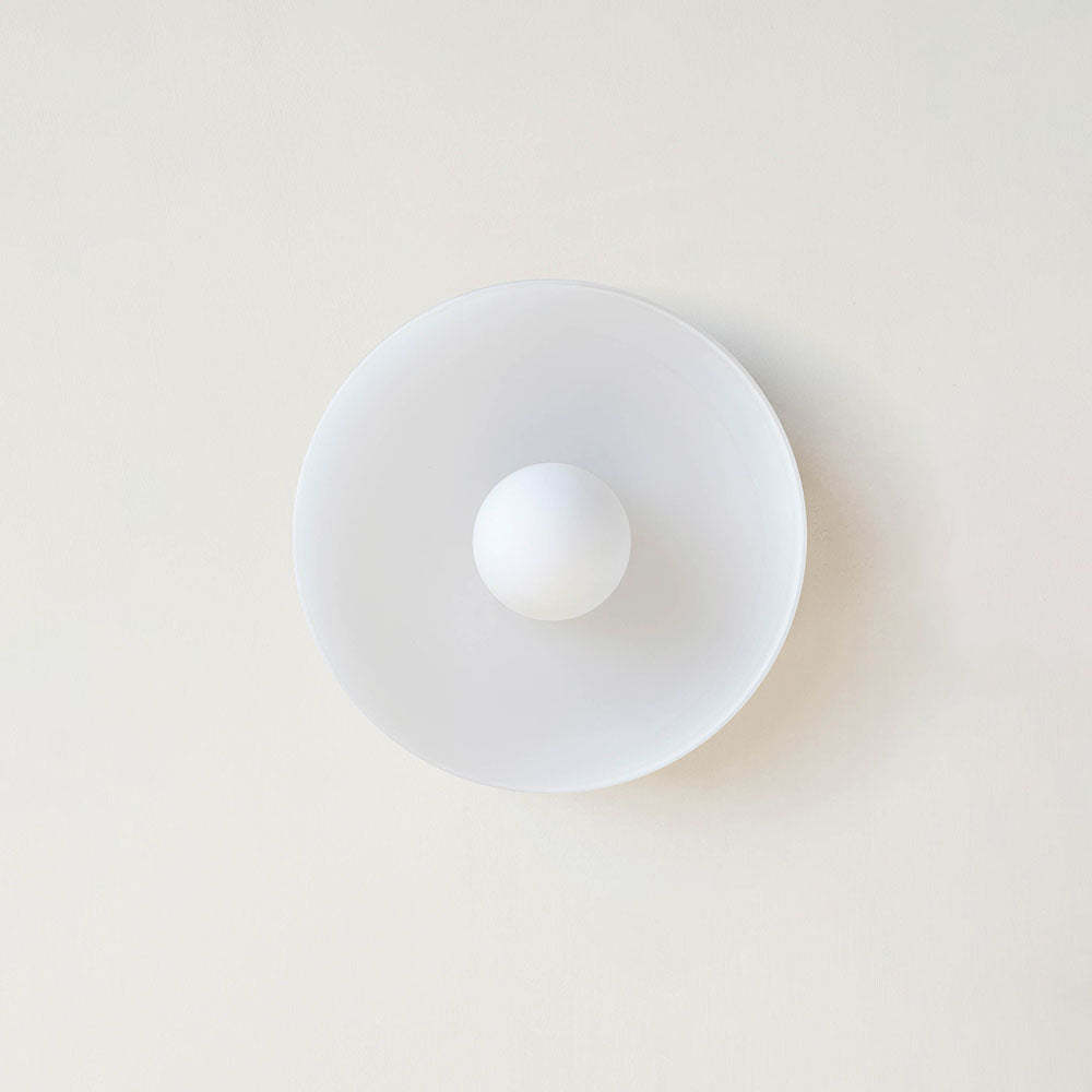 Bauhaus Mini Round Modern Glass Ceiling Light -Homdiy