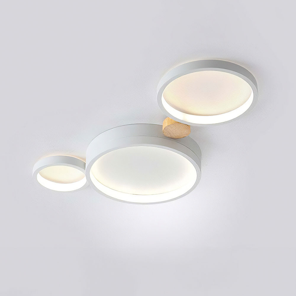 Modern Circle LED Ceiling Light Fixture For Livning Room