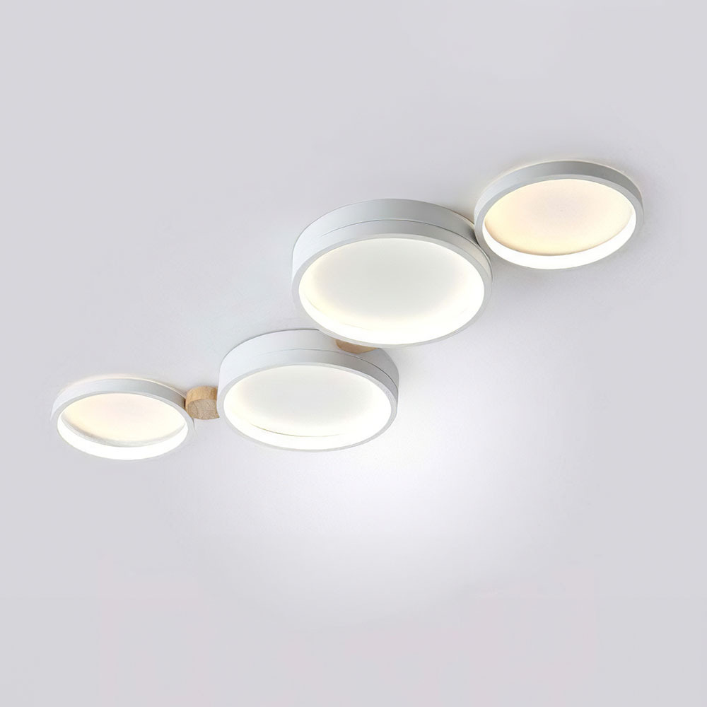 Modern Circle LED Ceiling Light Fixture For Livning Room