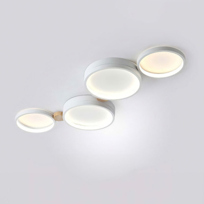 Modern Circle LED Ceiling Light Fixture For Livning Room